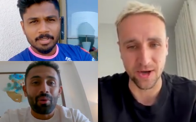 Rajasthan Royals' players