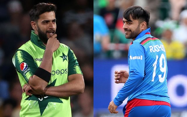 Imad Wasim and Rashid Khan