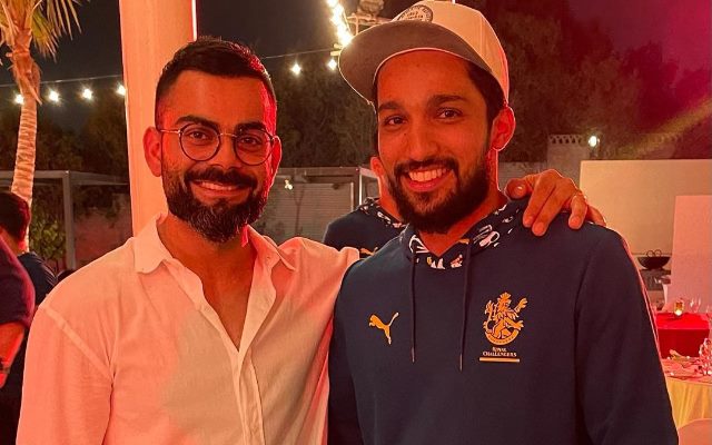 Mohammed Azharuddeen and Virat Kohli