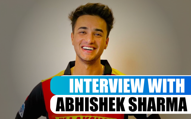 Abhishek Sharma also recalled his experince of playing under coach Rahul Dravid.