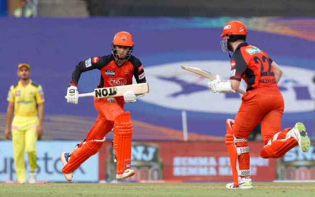 Abhishek Sharma and Kane Williamson