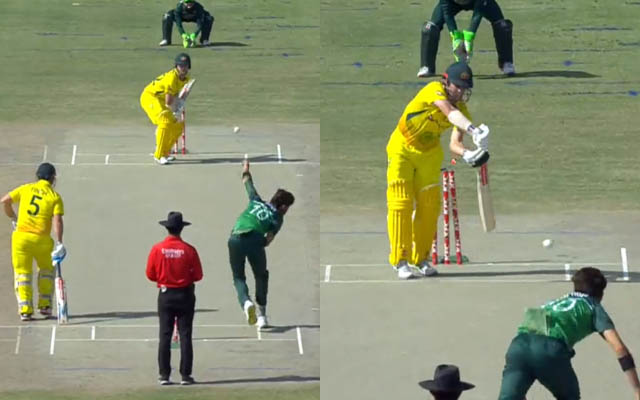 Shaheen Afridi dismissing Travis Head