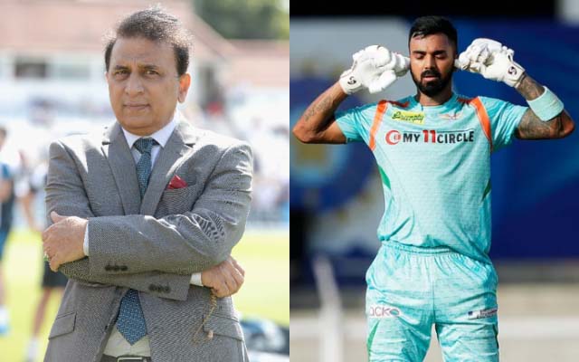 Sunil Gavaskar and KL Rahul