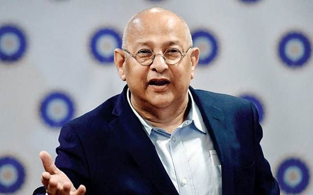 BCCI acting secretary Amitabh Choudhary attends a media session. (Photo Source: Twitter)