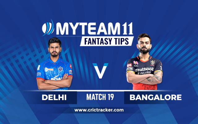 It is the battle between second and third-placed teams Delhi and Bangalore.