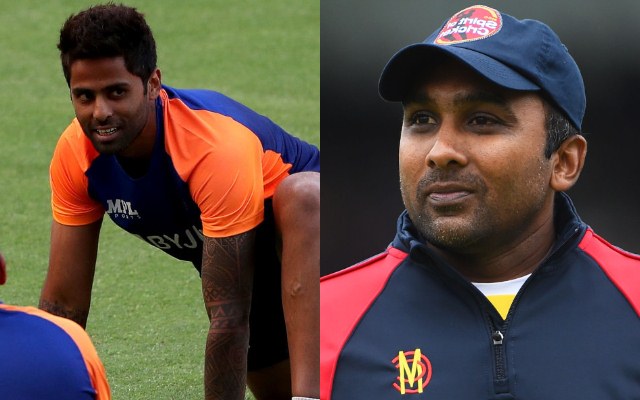 Suryakumar Yadav and Mahela Jayawardene