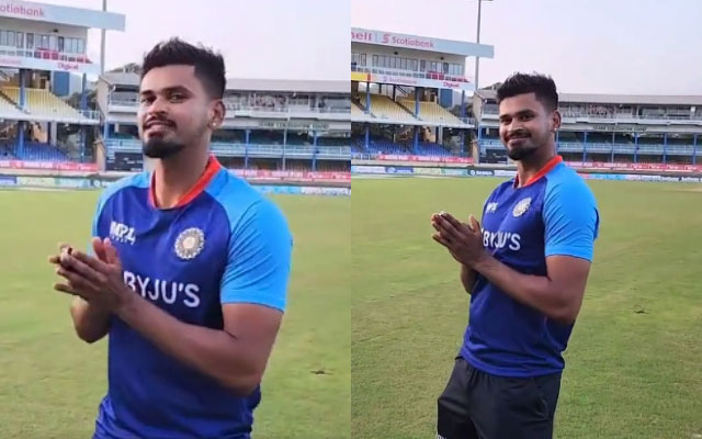 Shreyas Iyer Dance moves