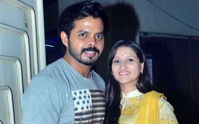 Sreesanth and Bhuvneshwari Kumari