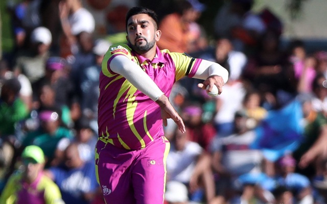 Tabraiz Shamsi of Paarl Rocks