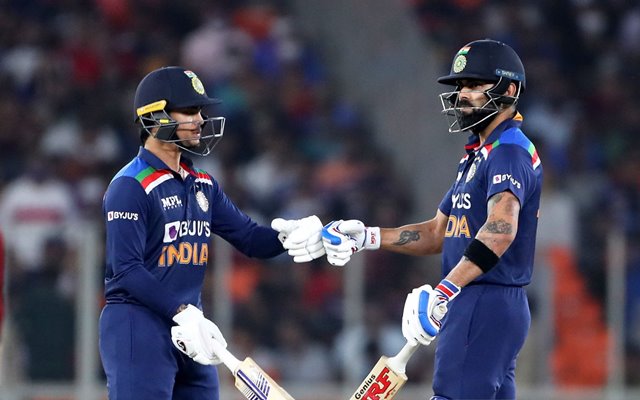 Virat Kohli and Ishan Kishan