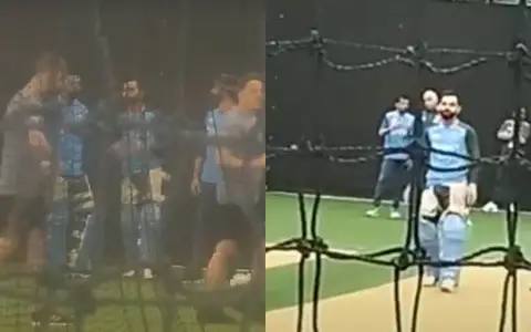 Virat Kohli helping Kl rahul