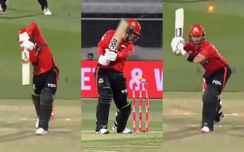 Michael Neser's hat-trick