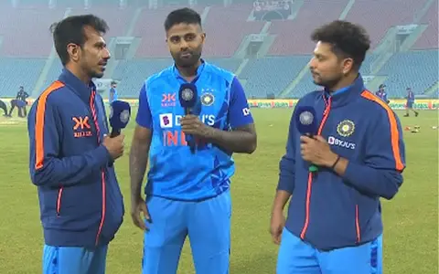 Yuzi Chahal - Suryakumar Yadav - Kuldeep Yadav