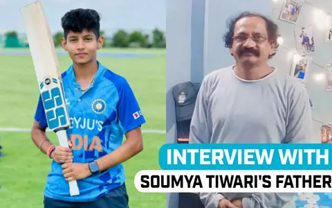 Soumya Tiwari and her Father