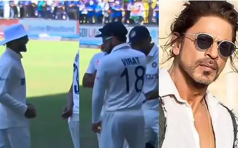 Virat Kohli - Ravindra Jadeja- Shah Rukh Khan