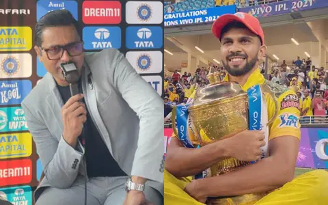 Aakash Chopra anad Ruturaj Gaikwad.
