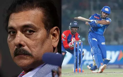 Ravi Shastri and Tilak Varma