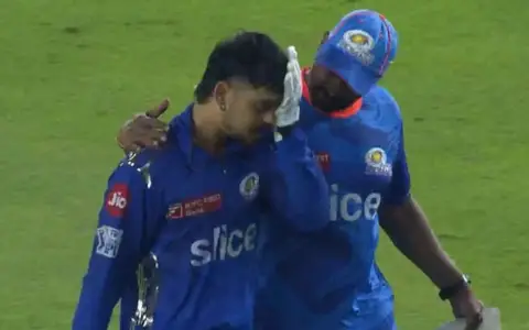 Ishan Kishan Injury pic