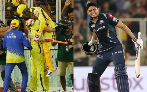 MS Dhoni, Ravindra Jadeja and Shubman Gill