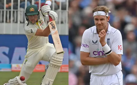 Labuschagne and Stuart Broad.