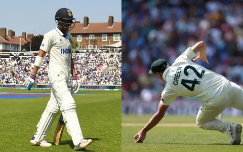Shubman Gill and Cameron Green