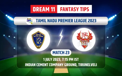 Nellai Royal Kings vs Dindigul Dragons Dream11 Team Today