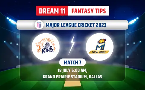 Texas Super Kings vs MI New York Dream11 Team Today