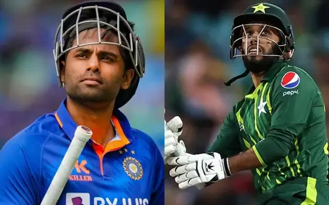 Suryakumar Yadav and Mohammad Haris