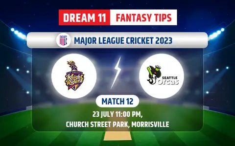 Los Angeles Knight Riders vs Seattle Orcas Dream11 Team Today