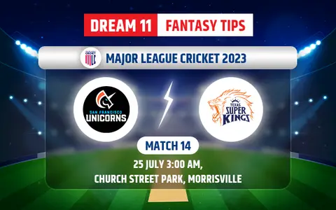 San Francisco Unicorns vs Texas Super Kings Dream11 Team Today