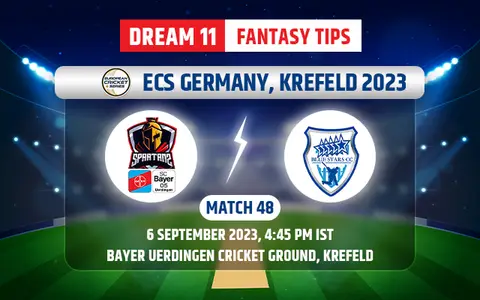 Bayer Spartans vs Bonn Blue Star Dream11 Team Today