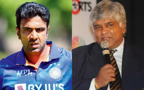 Arjuna Ranatunga and Ravichandran Ashwin
