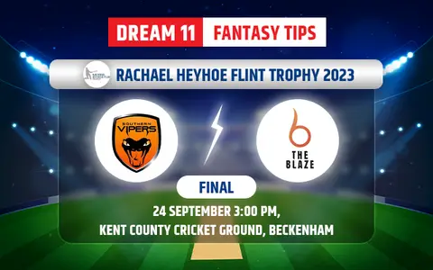 Southern Vipers vs The Blaze Dream11 Team Today