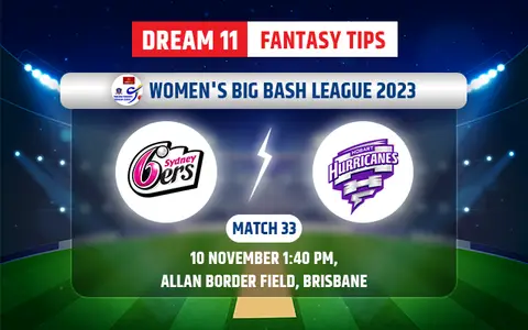 Sydney Thunder Women vs Melbourne Stars Women Dream11 Team Today