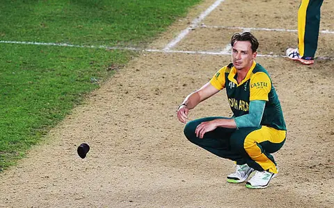 Dale Steyn 2015 World Cup.