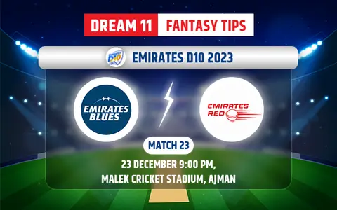 Emirates Blues vs Emirates Red Dream11 Team Today