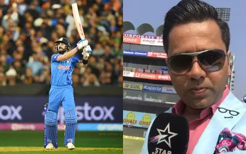 Virat Kohli & Akash Chopra.