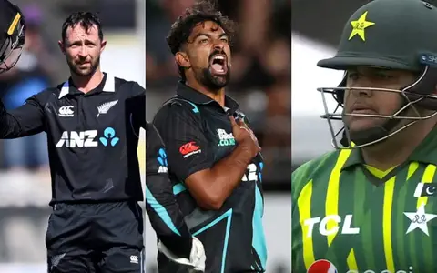 Devon Conway, Ish Sodhi and Azam Khan