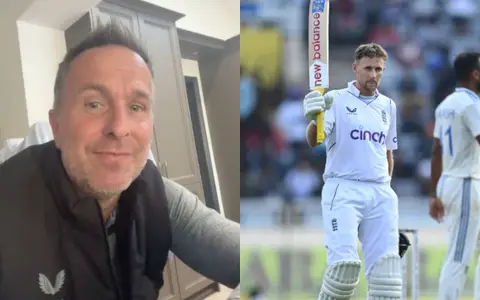 Michael-Vaughan-and-Joe-Root