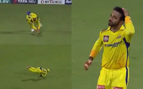 Rahane Catch