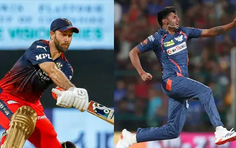 Glenn maxwell and Mayank yadav