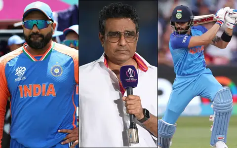 Rohit Sharma, Sanjay Manjrekar and Virat Kohli