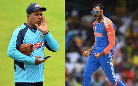 Sunil Joshi and Axar Patel