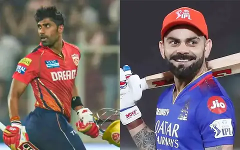 Shashank Singh and Virat Kohli