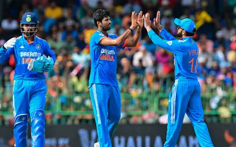 Virat Kohli and Washington Sundar