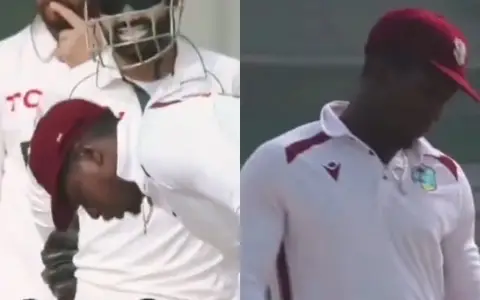 WATCH- Mohammad Rizwan sledges Kevin Sinclair during Multan Test; video goes viral