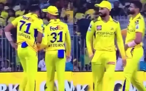 [WATCH] IPL 2025: CSK’s Khaleel Ahmed hands over ‘suspicious object’ to Gaikwad, ball tampering row erupts