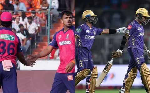 Rajasthan Royals VS Kolkata Knight Riders