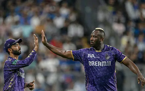 Ajinkya Rahane and Andre Russell