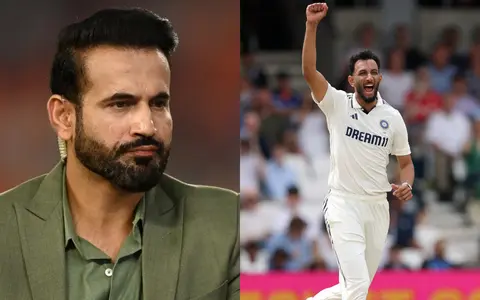 'Bumrah has this economy in T20s' - Irfan Pathan slams Prasidh Krishna for expensive spells in first Test